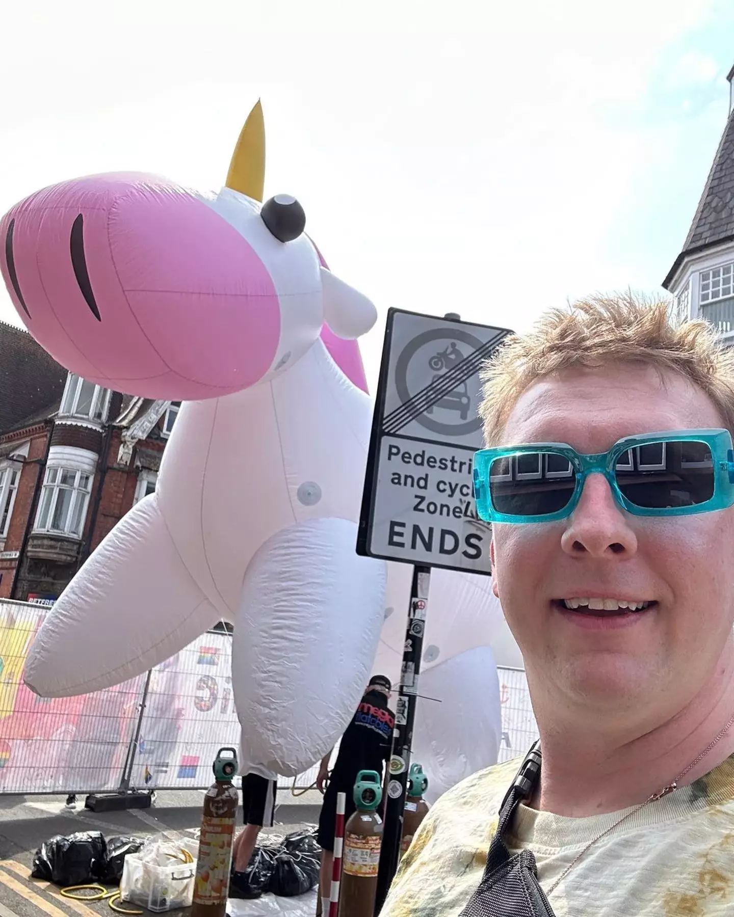 The event eventually went ahead - and was a huge success.