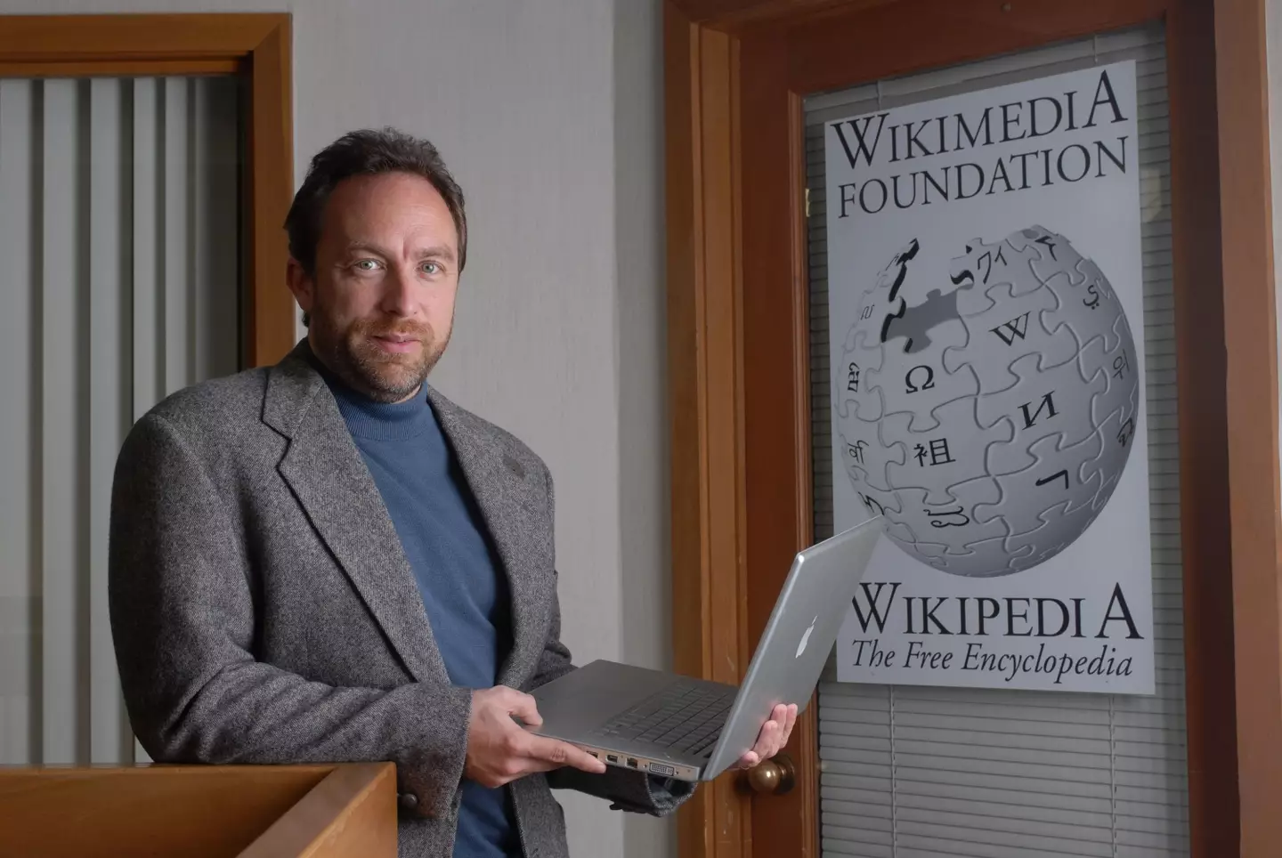 Jimmy Wales started Wikipedia back in 2001.