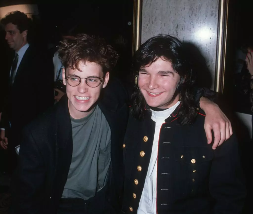 Corey Haim and Corey Feldman in 1989 (Ron Galella, Ltd./Ron Galella Collection via Getty Images)