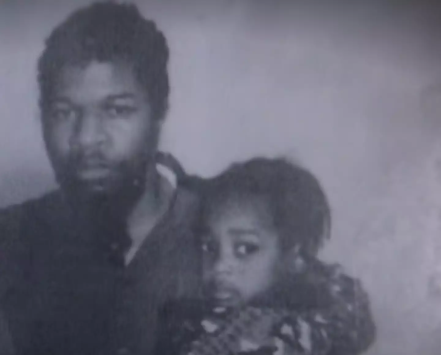 Chris Scarver with his dad.