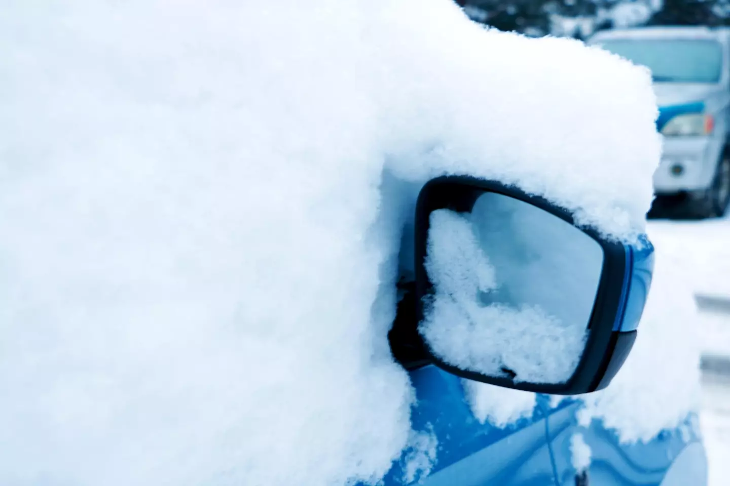You will want to remove the snow off your car before you get going.