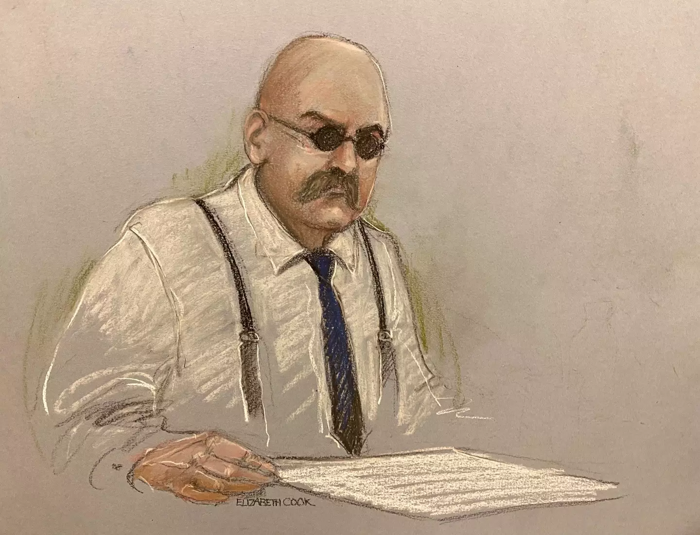 Charles Bronson appeared via video link at the hearing.
