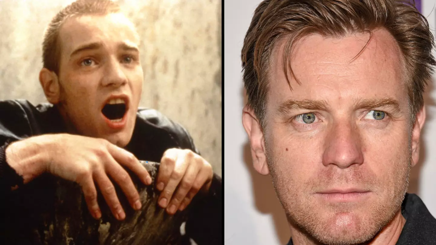 Ewan McGregor admits showing his kids Trainspotting toilet scene just ‘for a laugh’
