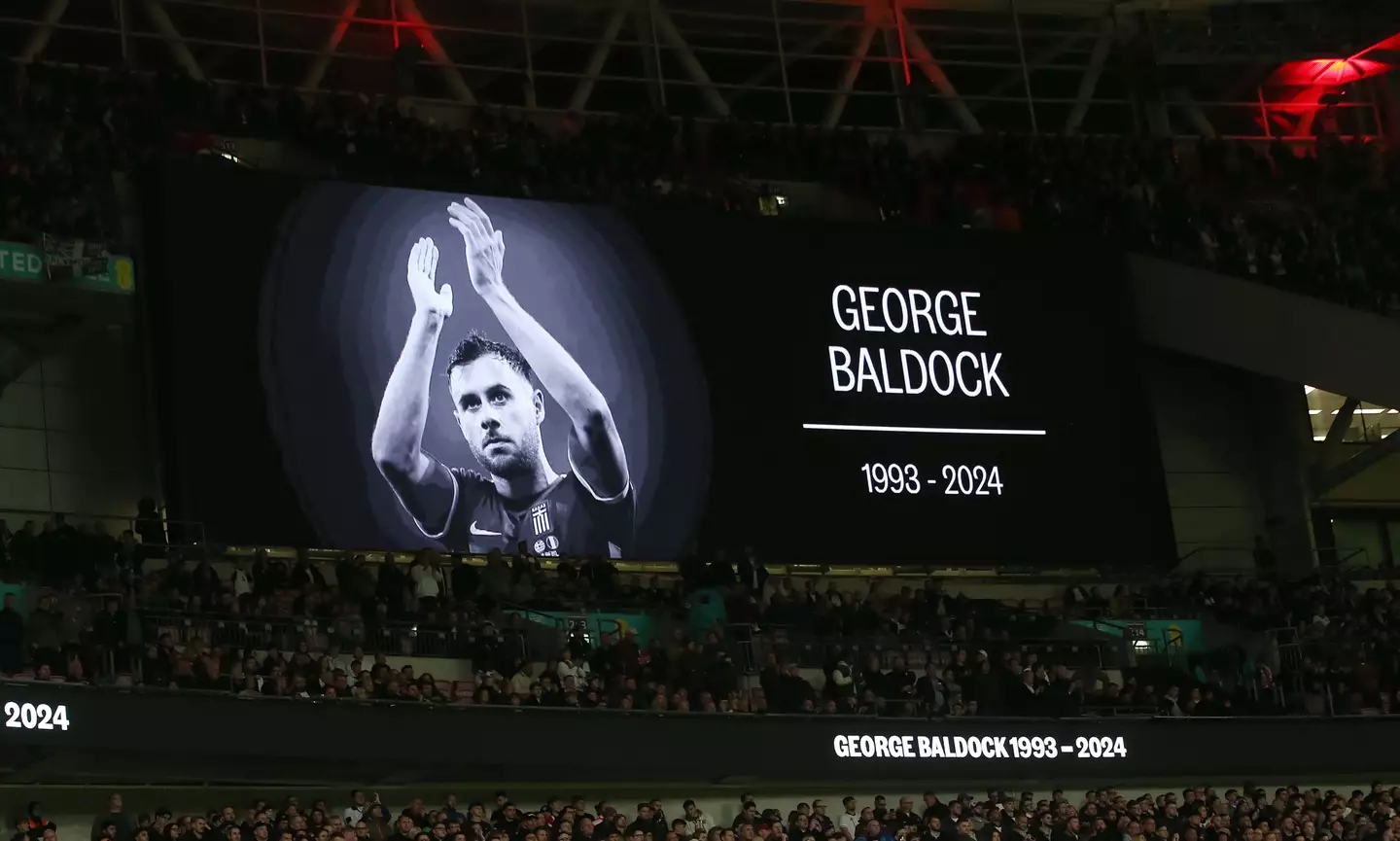 Tribute was paid at Wembley last night (10 October) (Crystal Pix/MB Media/Getty Images)