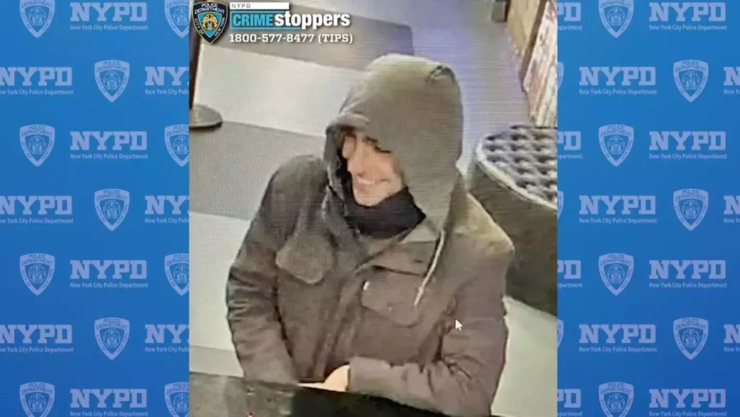 The NYPD has shared CCTV images of the suspect (NYPD)