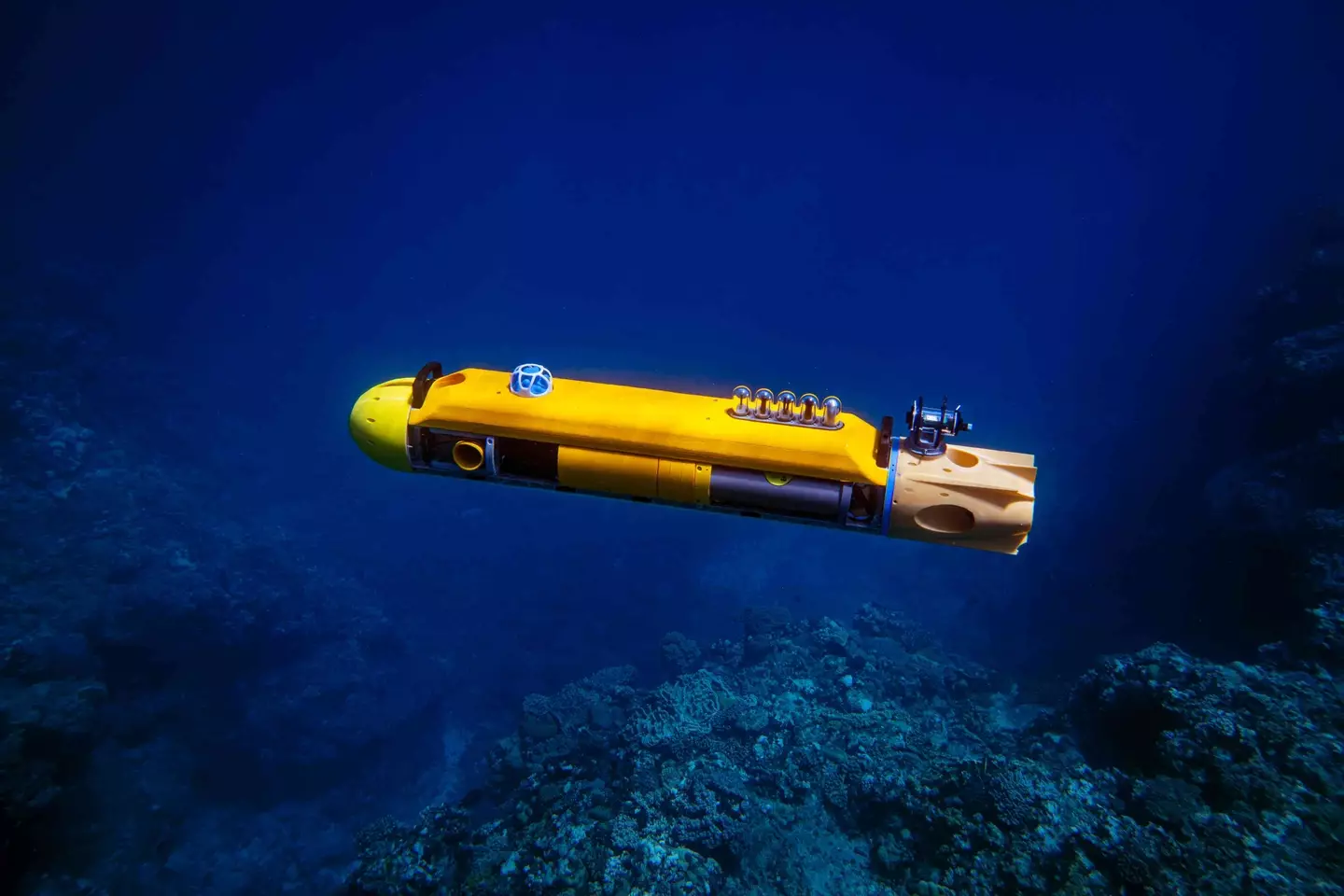 These Autonomous Underwater Vehicles (AUV) have been mapping out unexplored bits of the ocean floor (University of Sydney)