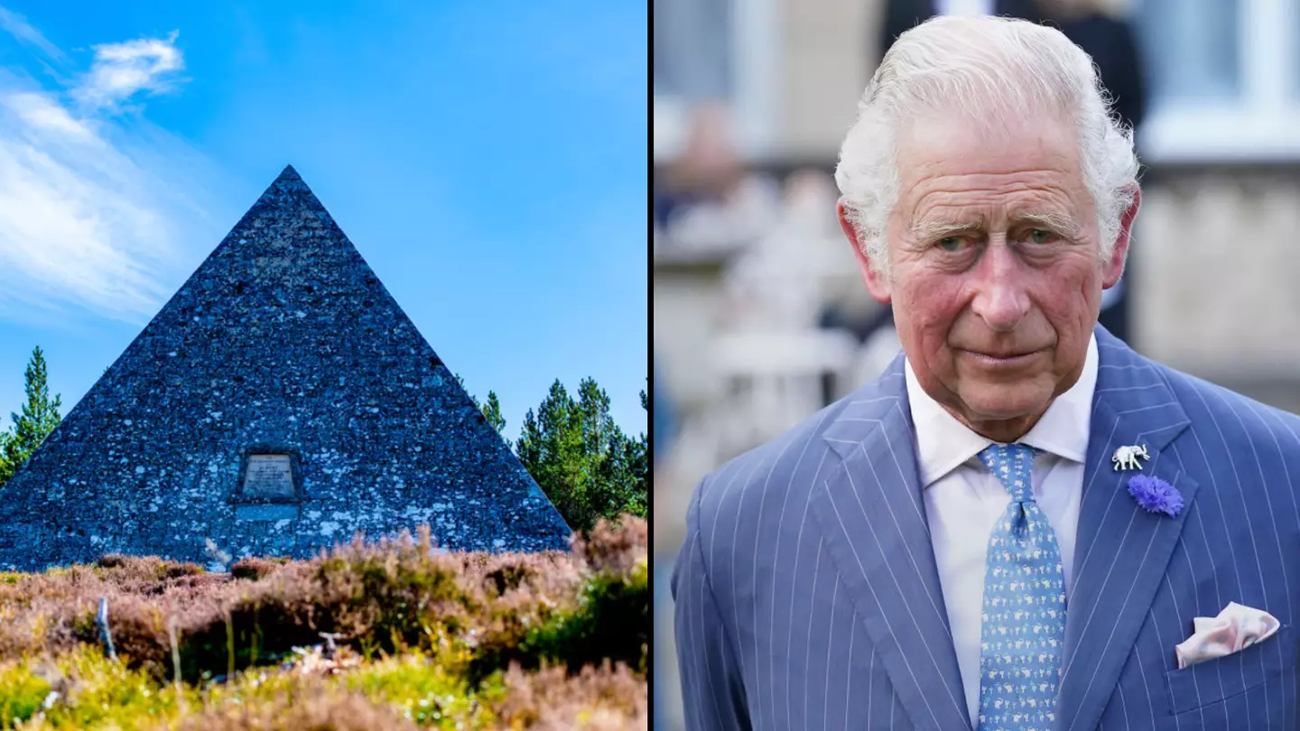 Heartbreaking story behind 'secret pyramid' erected in King Charles' Balmoral estate