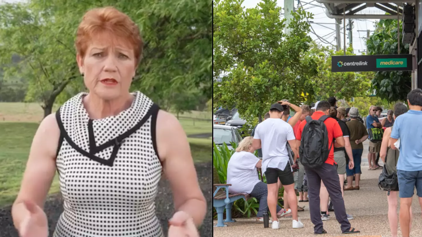 Pauline Hanson wants those sitting on the dole to 'get off their backsides' and work