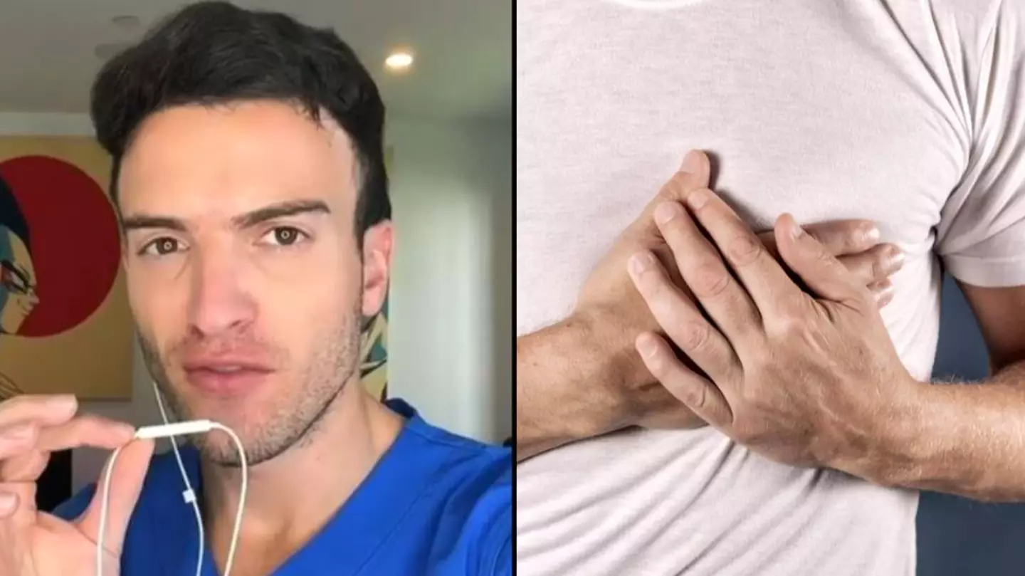 Doctor explains what those random chest pains you get are