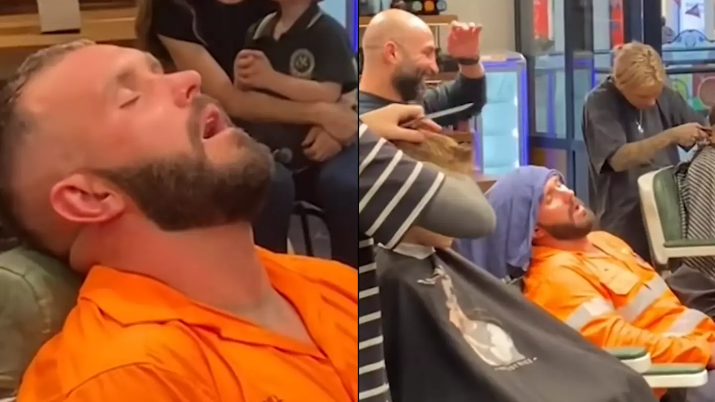 Man getting haircut falls asleep for three hours, wakes up to parking ticket and 38 missed calls