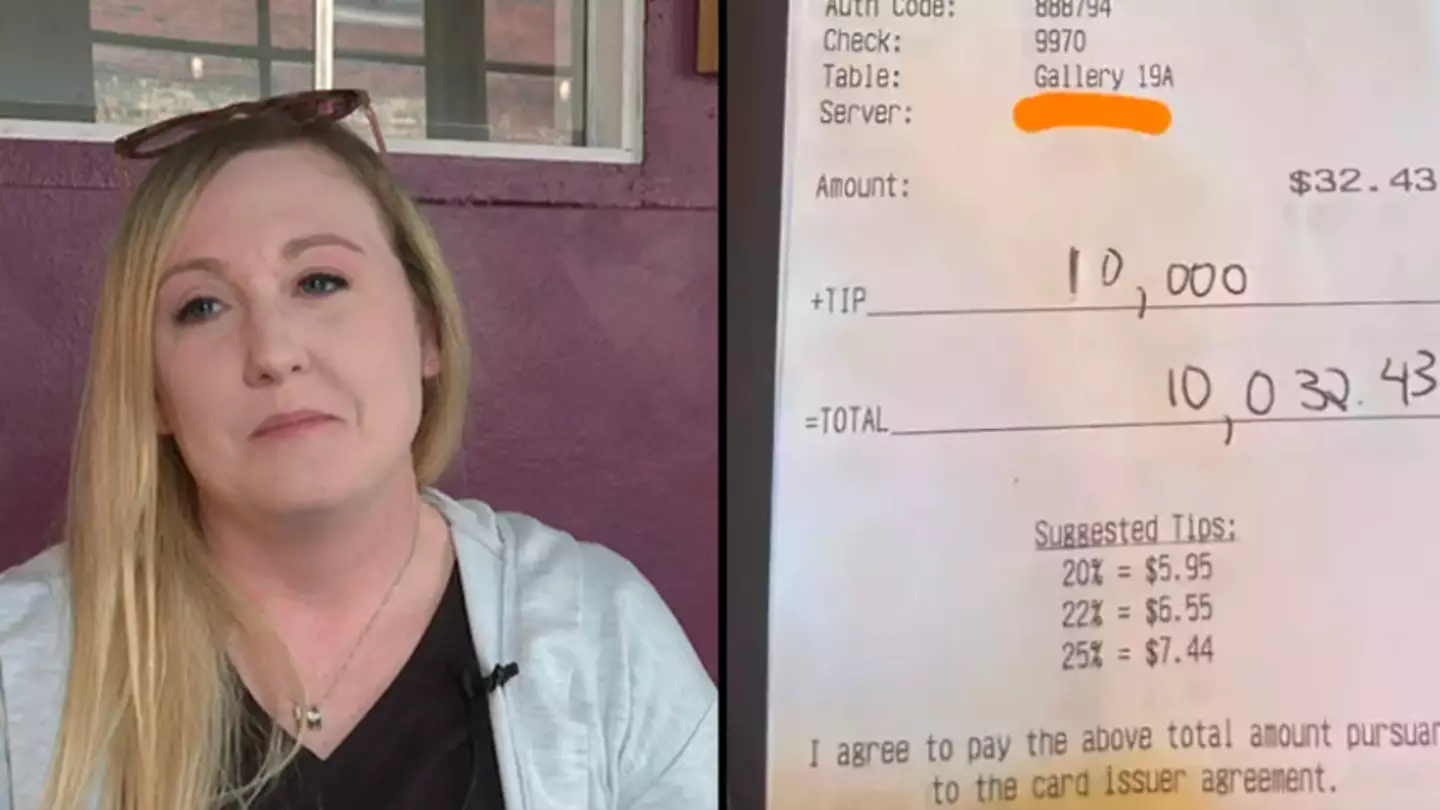 Woman who was sacked after receiving generous £8,000 tip shares bizarre reason she was fired