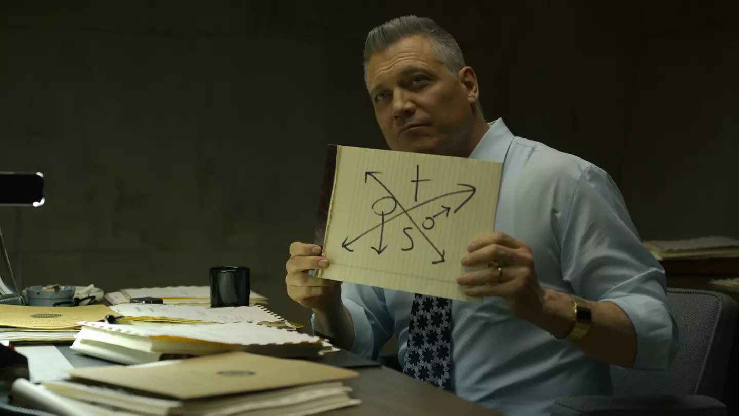 Holt McCallany in Mindhunter.