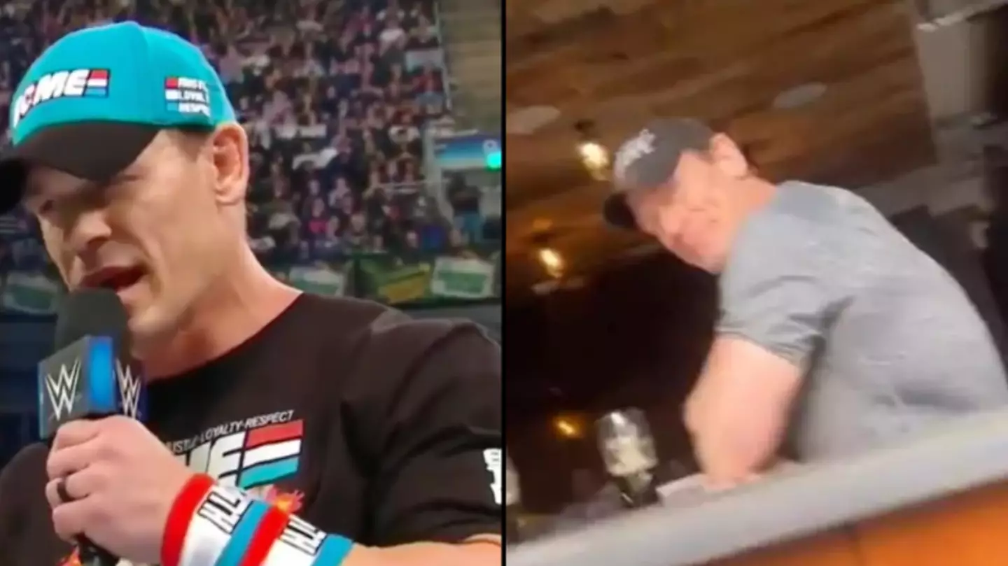 John Cena was praised for respectful way he told fan to leave him alone