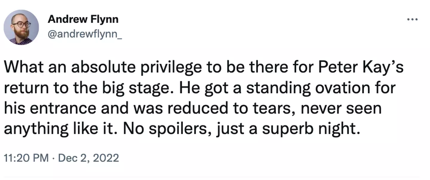 Many fans have respected Kay's request.