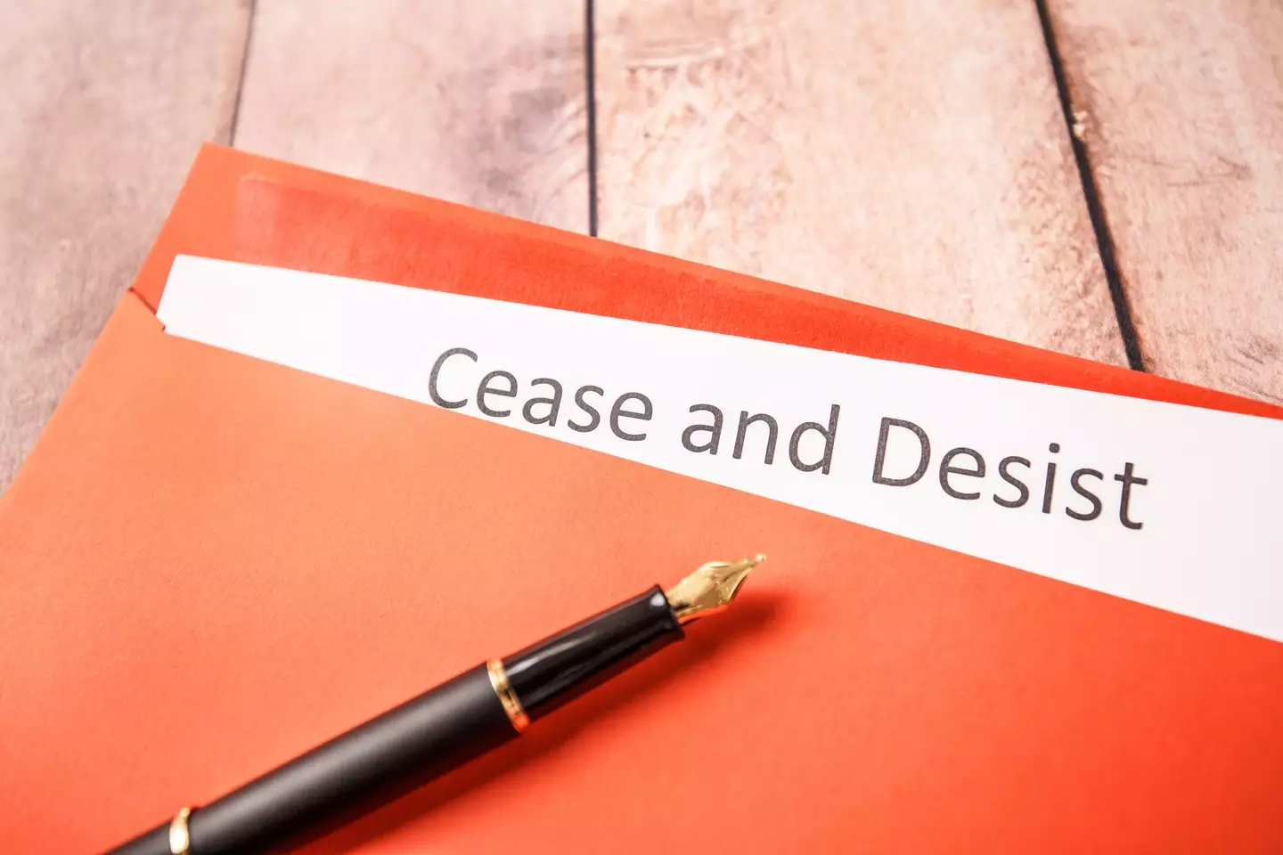 People have allegedly been sent a cease and desist (Getty Stock Images)