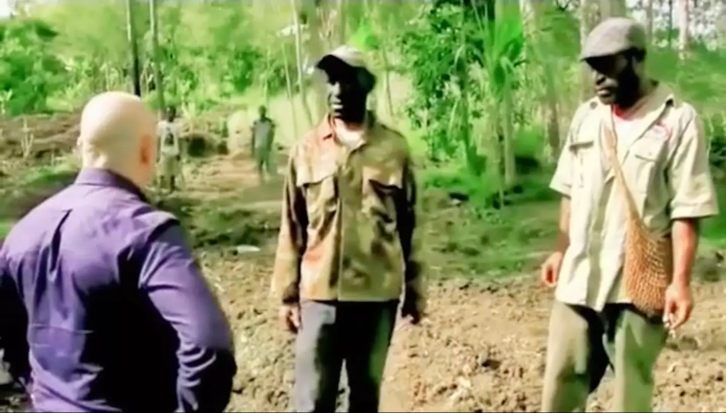 Ross Kemp met with a 'Raskol' gang in Papua New Guinea.