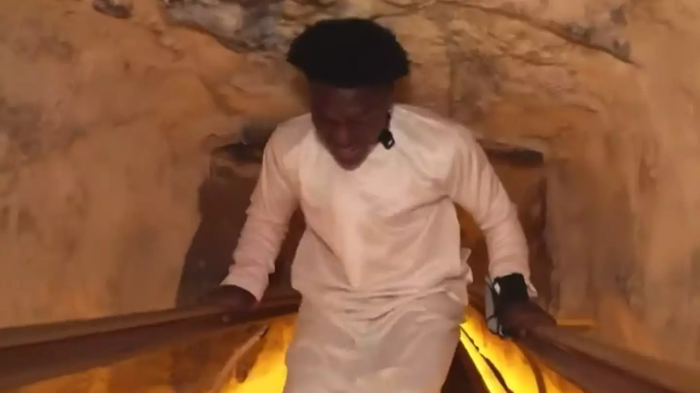 IShowSpeed shares footage of inside Pyramid of Egypt in ‘live stream first’