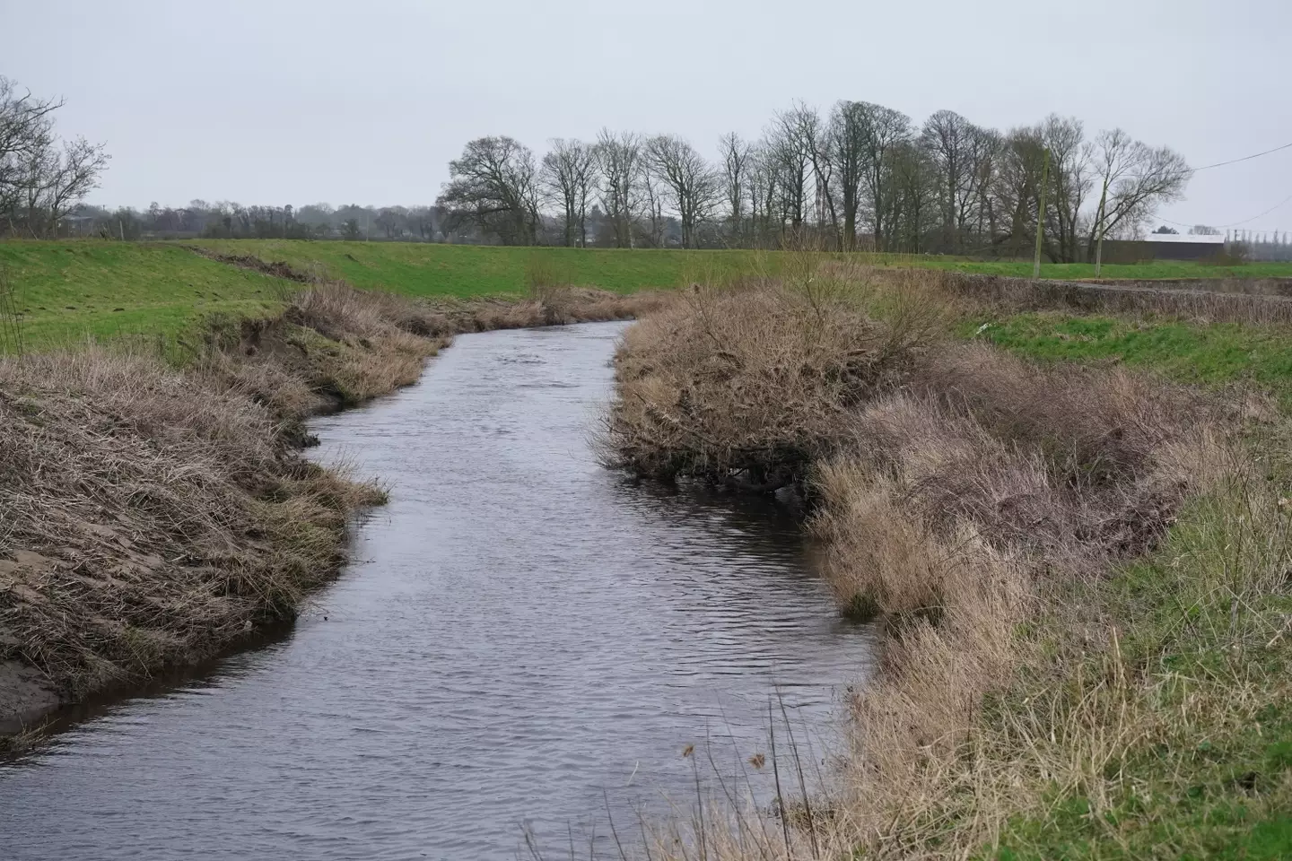 The river where Bulley went missing.