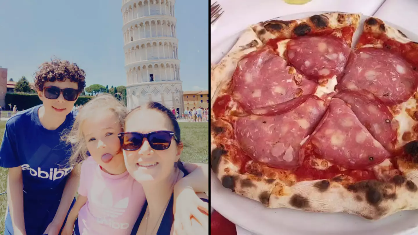 Mum flies kids to Italy for just 24 hours to get pizza as it was cheaper than trip to London