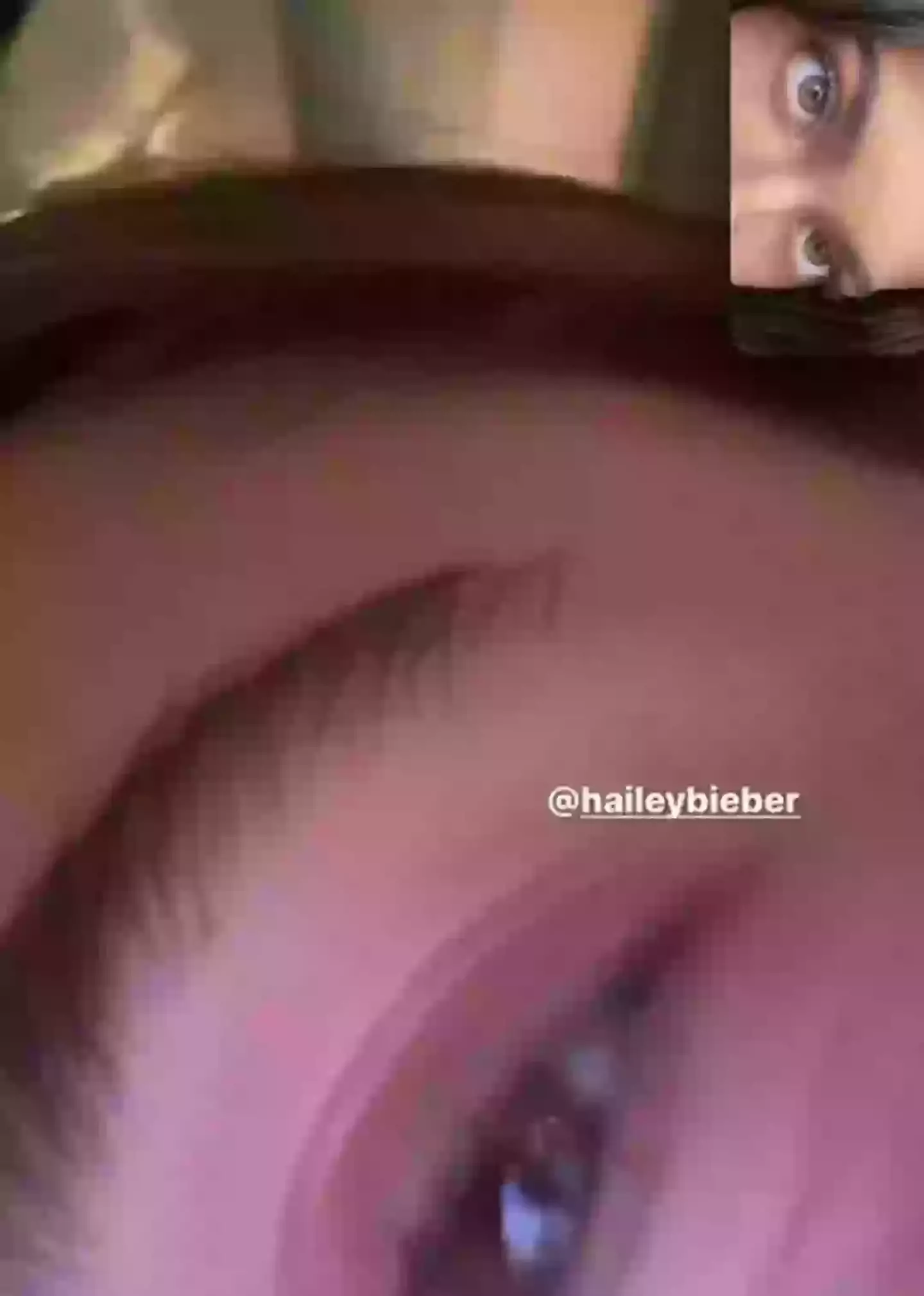 The screenshot that caused the drama. (Instagram/@kyliejenner)