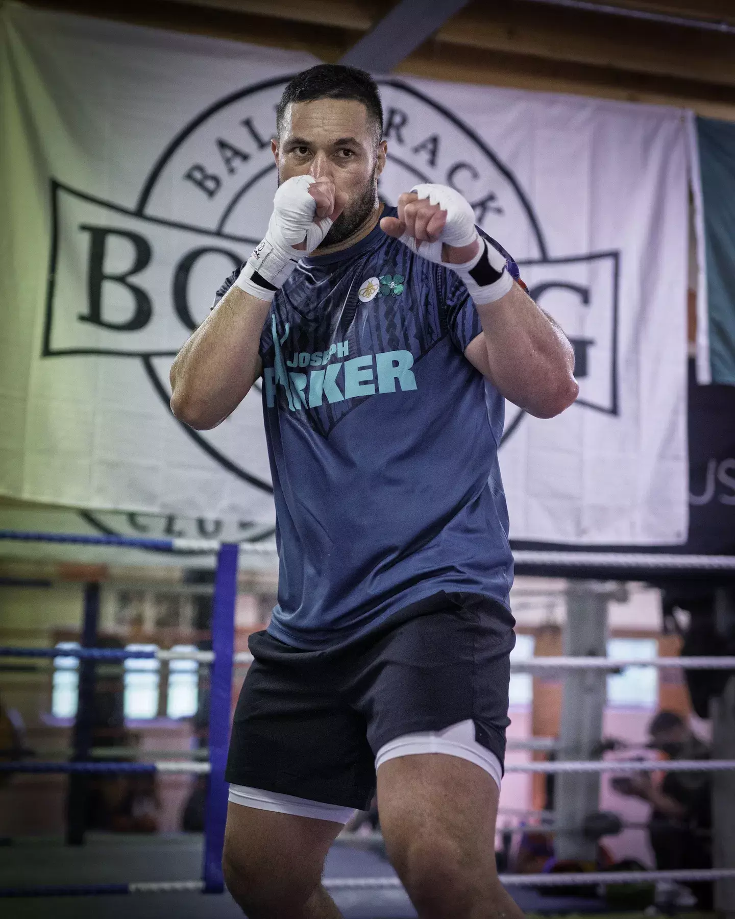Joseph loves a spoonful of honey when training