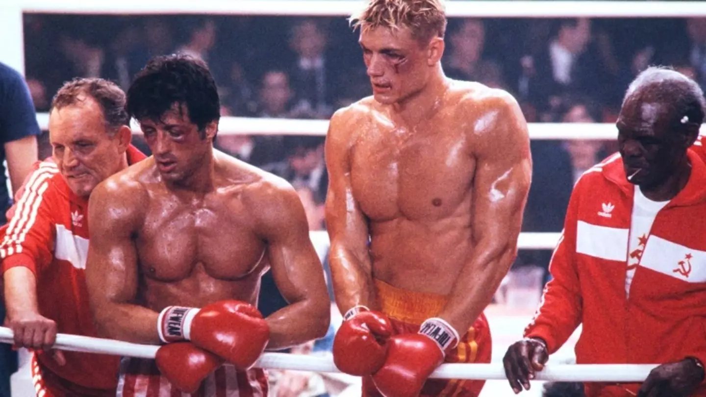 Lundgren in Rocky IV.