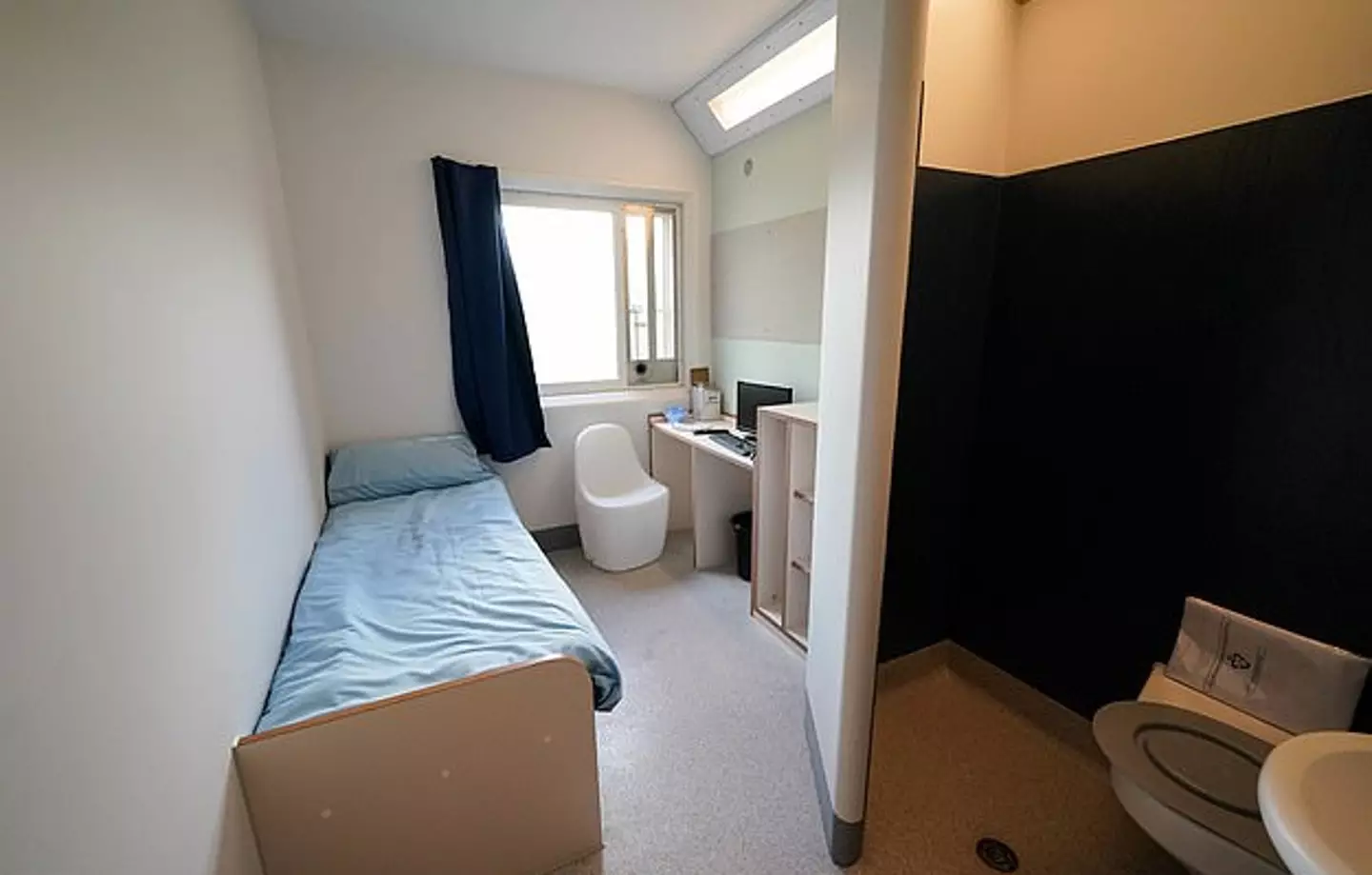 A cell in HMP Fosse Way.