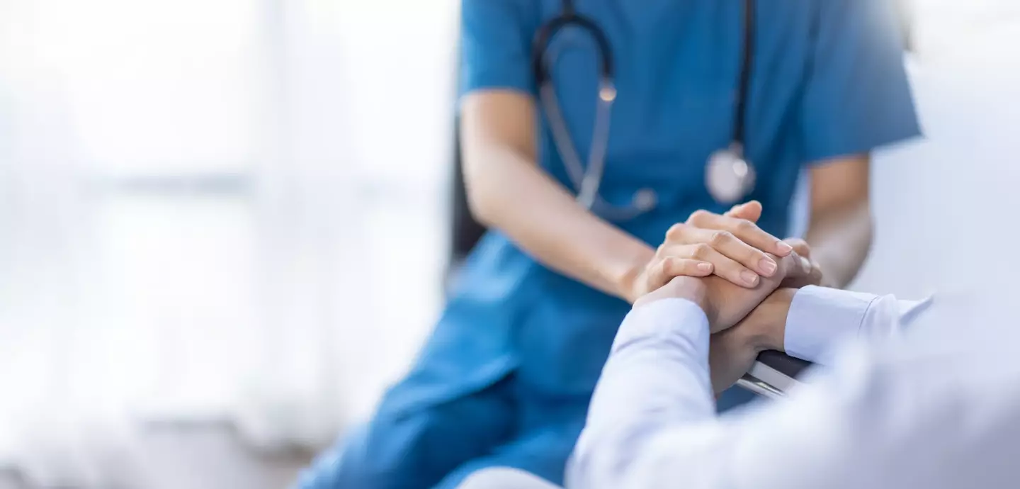 The hospice nurse opened up about the chilling moment (Getty Stock Image)