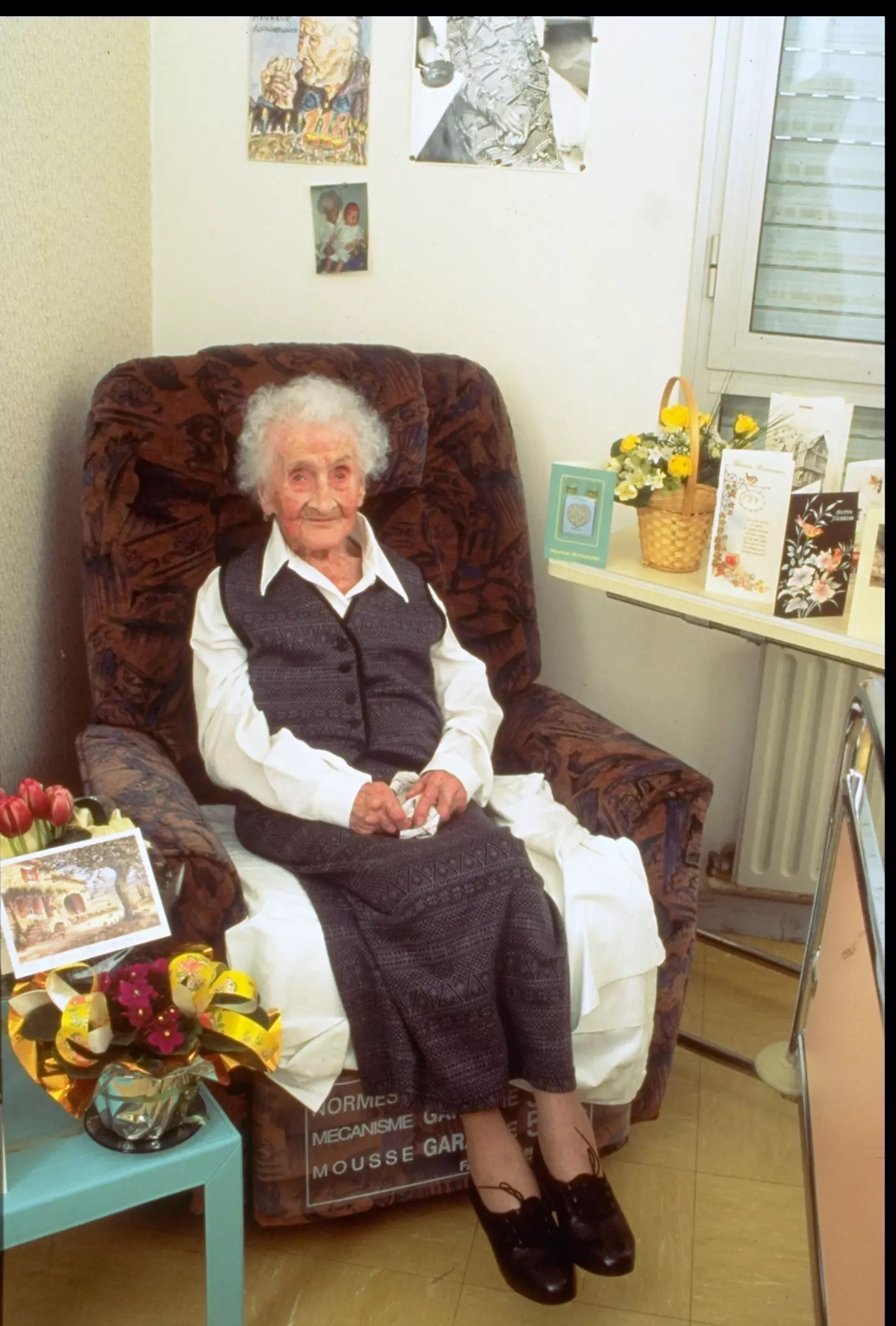 Jeanne Calment.