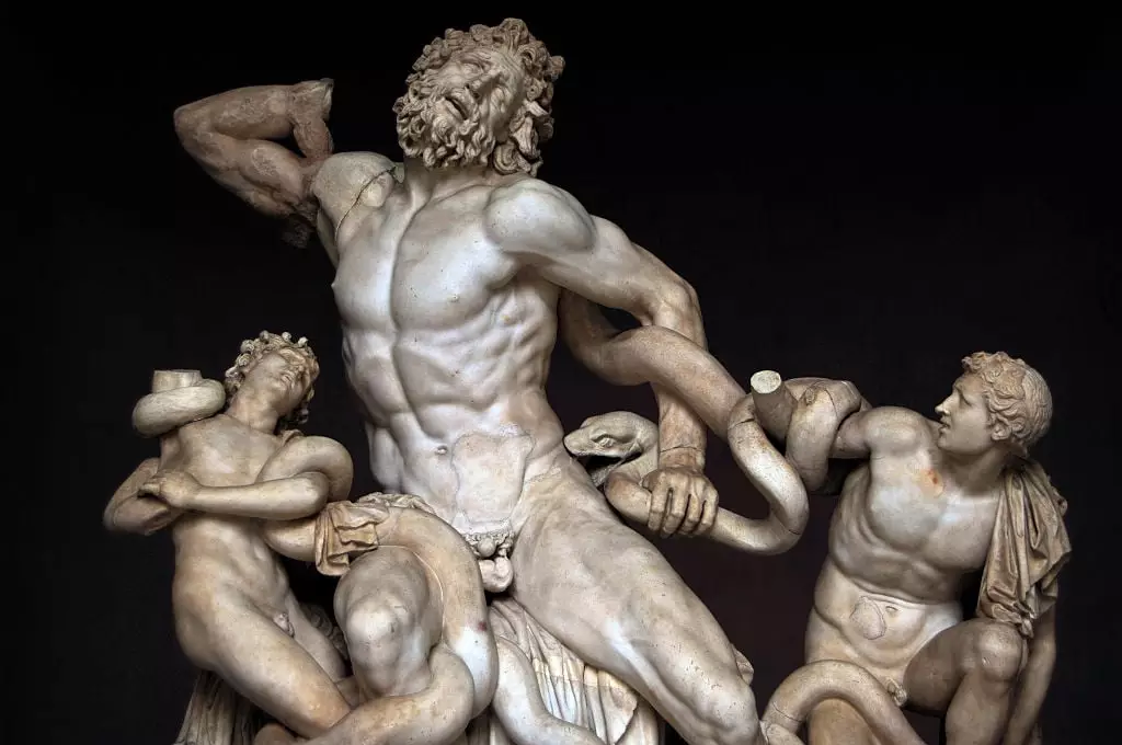 Many statues boast incredible physical prowess, apart from below the (non-existent) belt (PHAS/Universal Images Group via Getty Images)