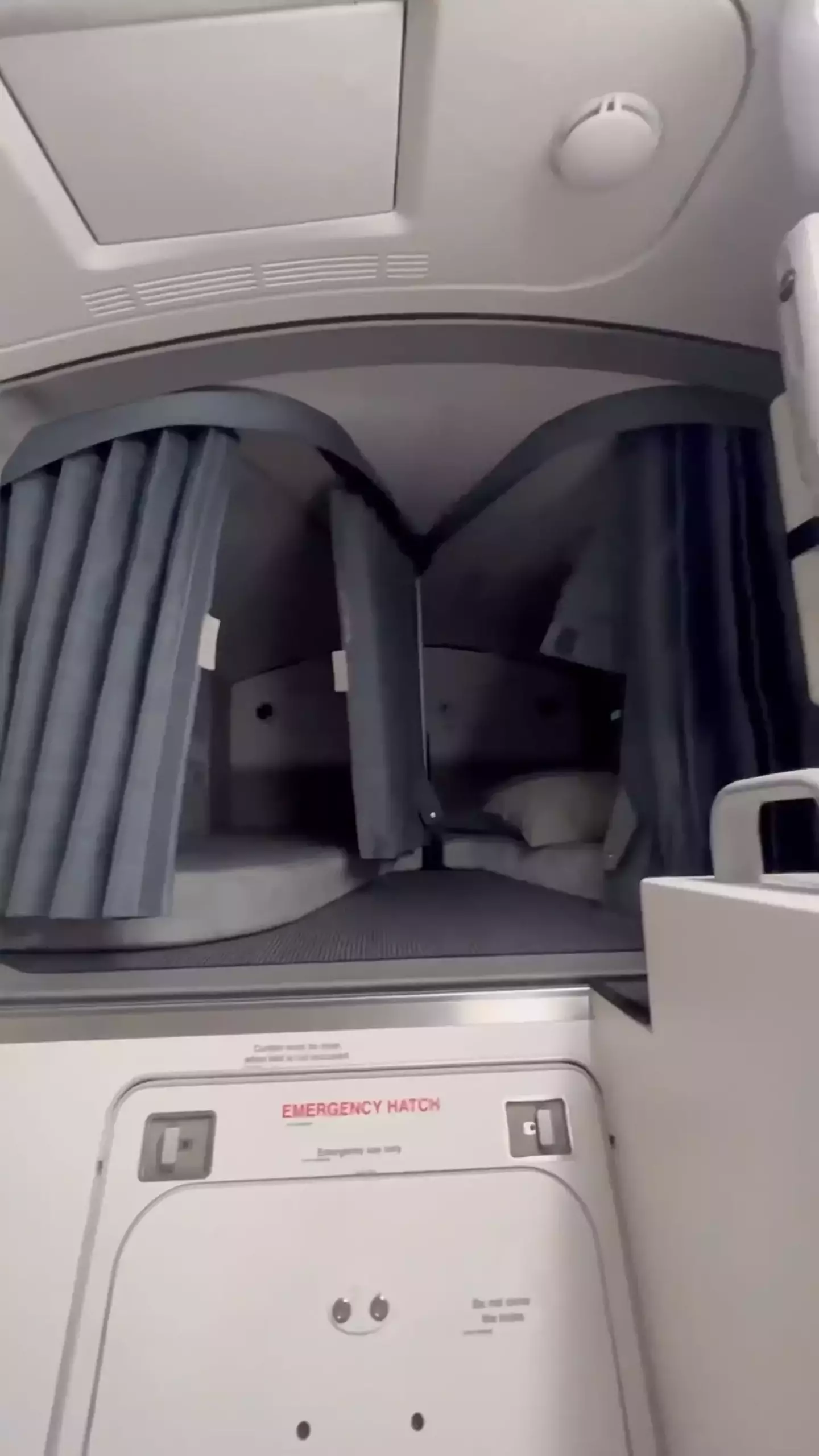 People can't believe pilots sneak off to bunks for a cat nap.