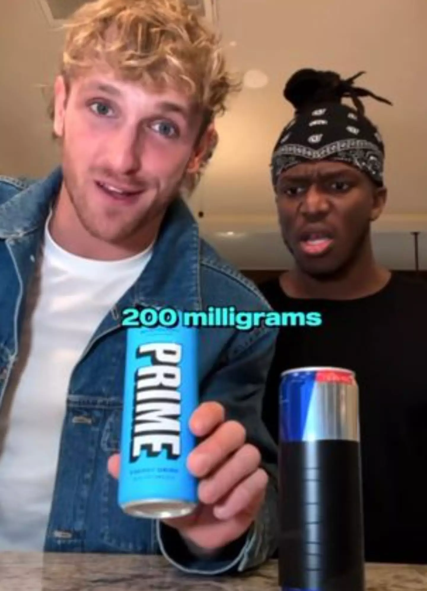KSI and Logan Paul launched the drink in the US.