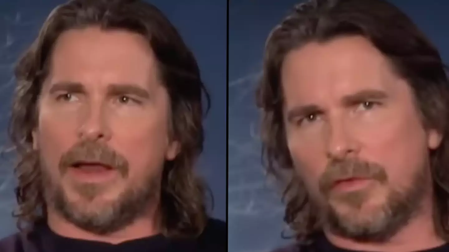 People stunned to hear Christian Bale's real accent after years of hearing him playing different characters
