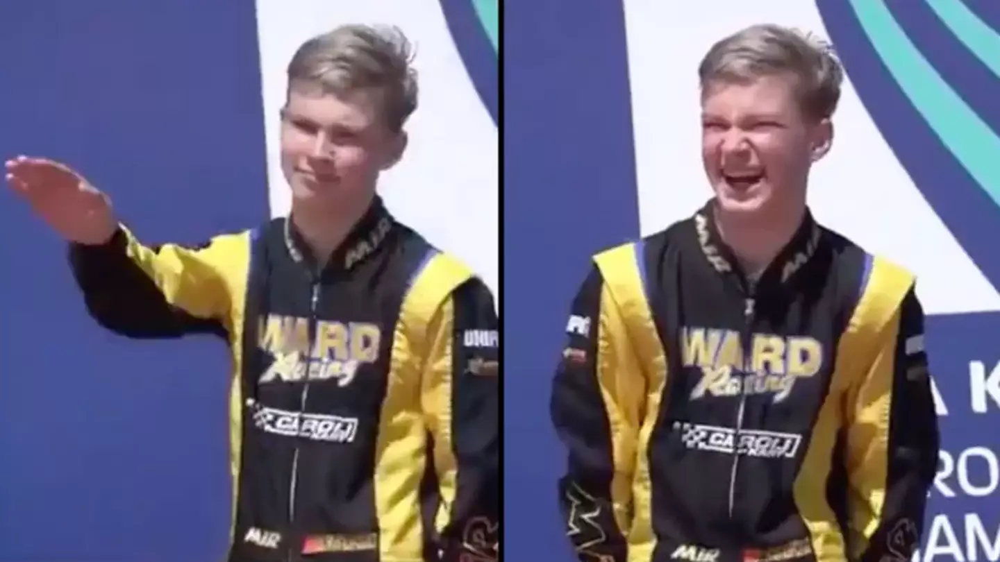 Russian Karting Teen Loses Racing License After Being Accused Of Doing A Nazi Salute On Podium
