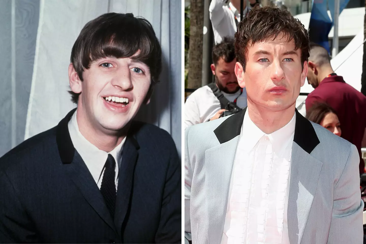 Ringo Starr and Barry Keoghan (Bettman via Getty Images / Gisela Schober via Getty Images)