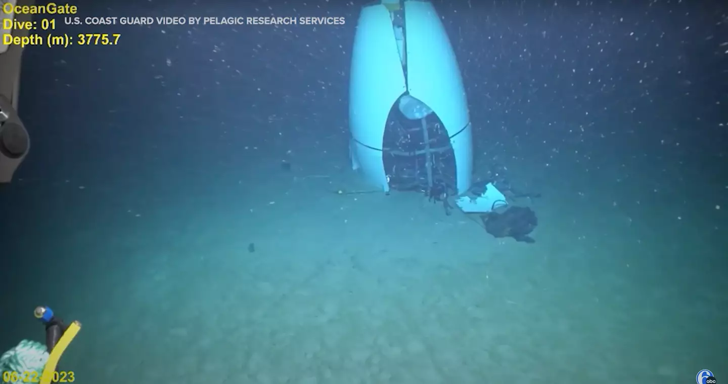Footage of the sub has finally been released (6abc Philadelphia)