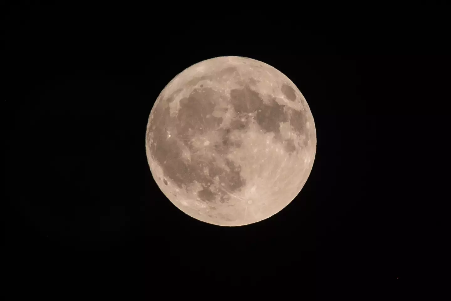 It'll be the first of four annual supermoons.