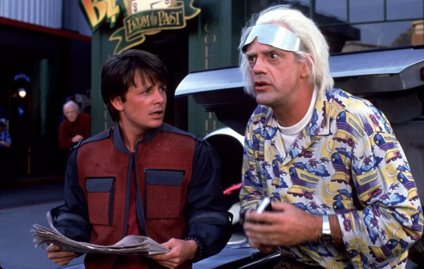 The two starred alongside one another in the Back to the Future franchise.