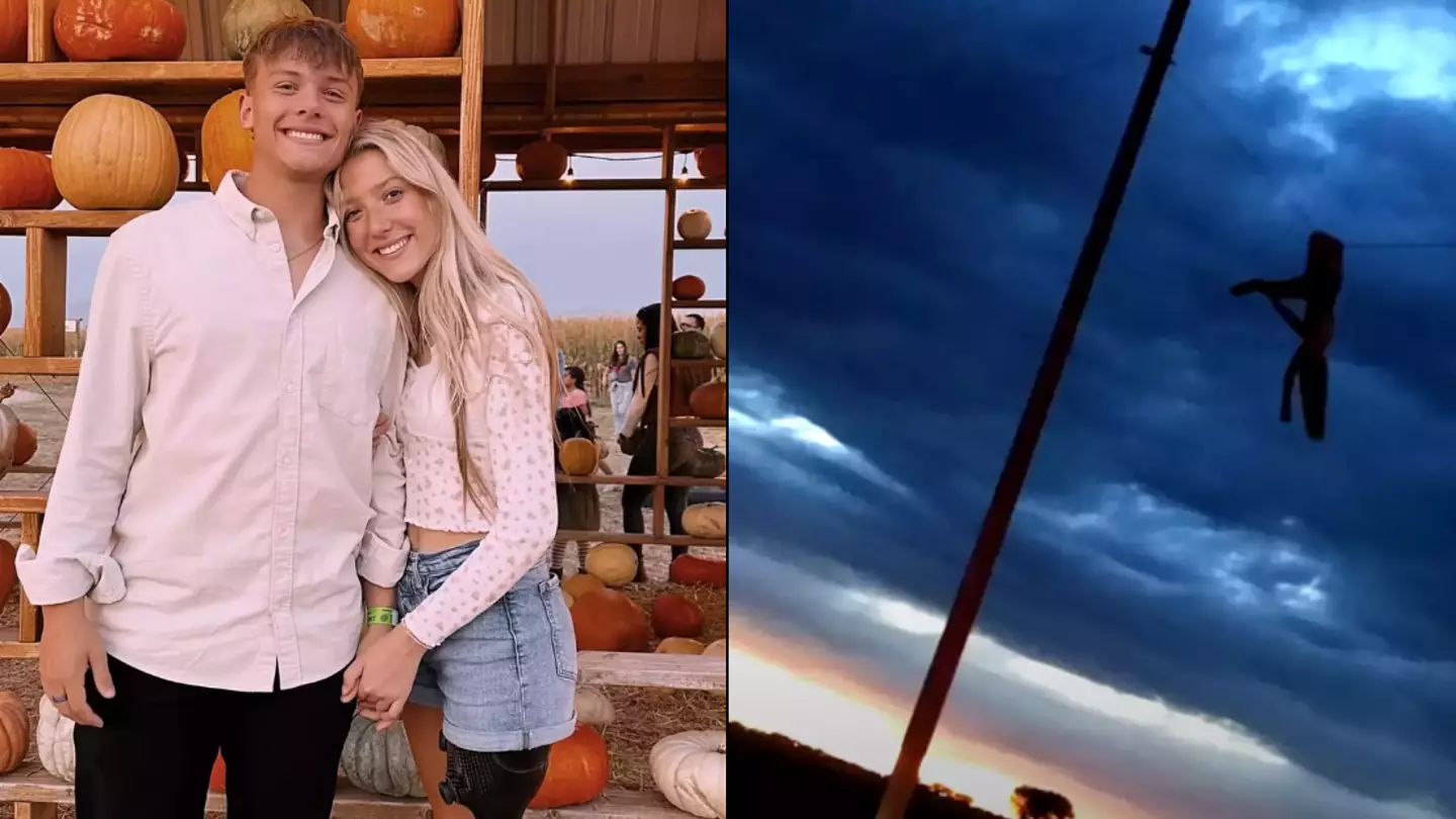 Woman who was left hanging by broken leg on power line after car crash shares major life update years later