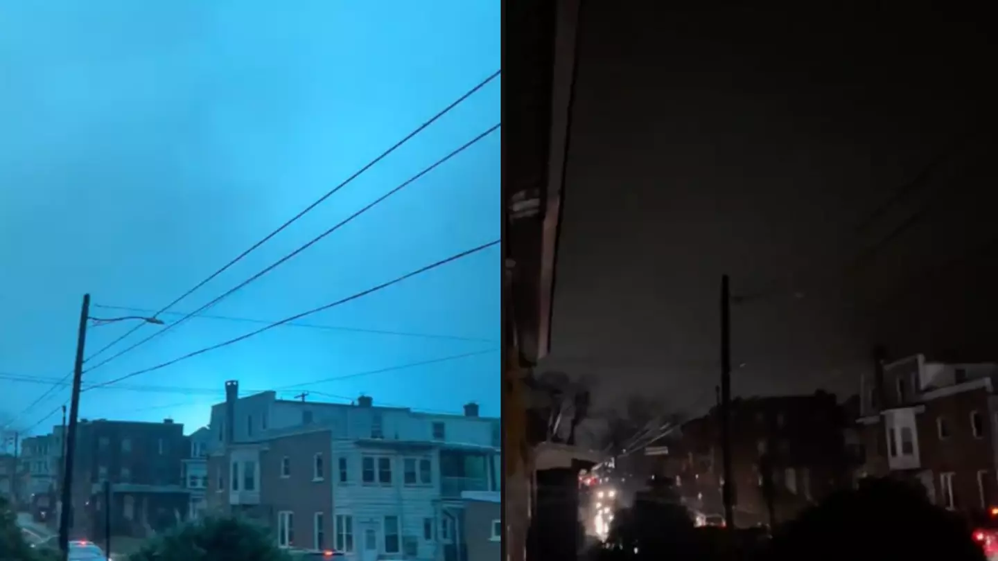 People can't understand 'glitch in the matrix' after video shows sky 'turning off'