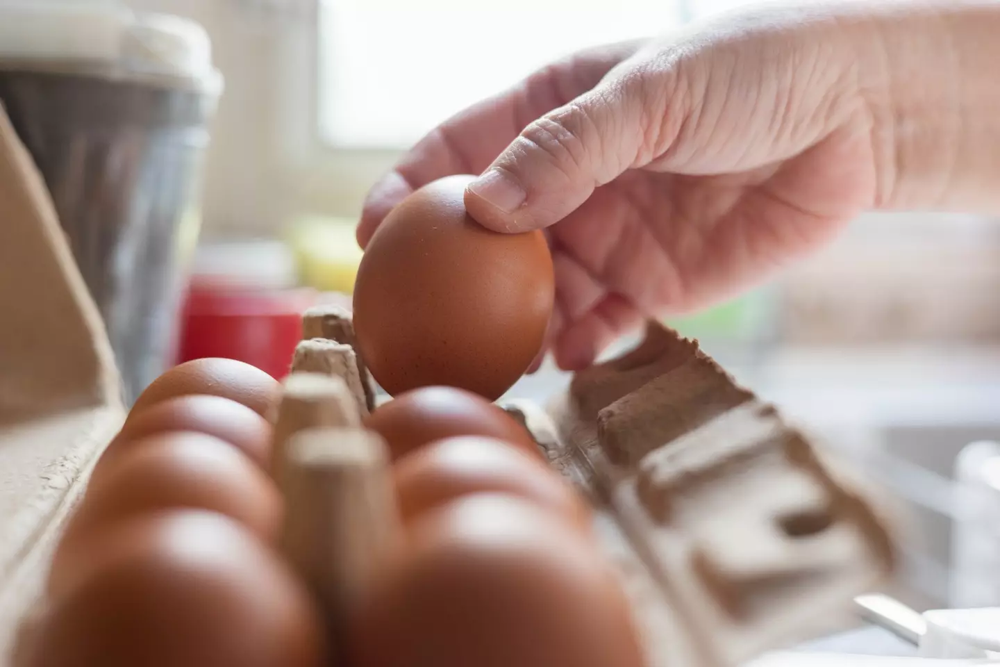 Eggs in the cupboard? Don't do it (Getty Stock Images)