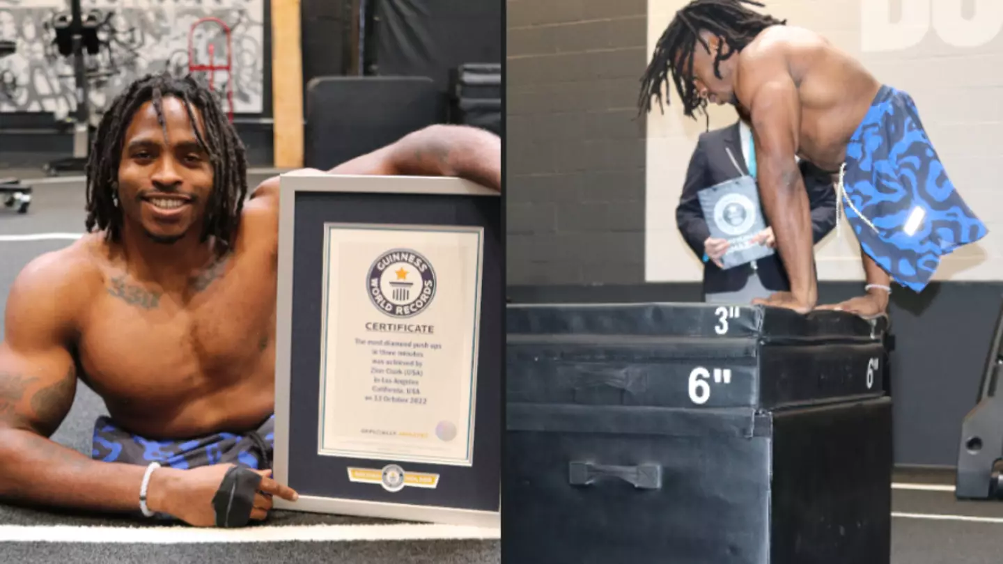 'Fastest man on two hands' smashes two more Guinness World Records