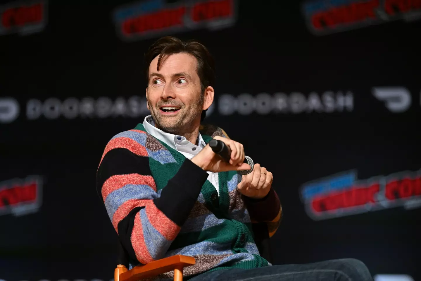 The actor also discussed his journey to becoming a Tennant at New York Comic Con.