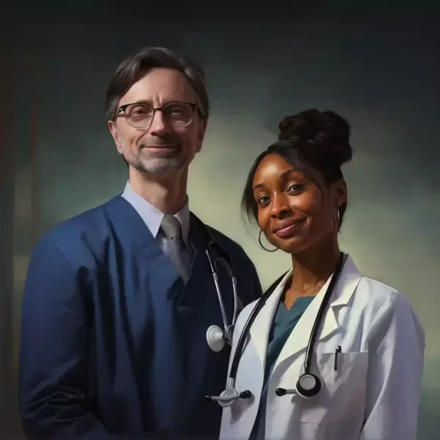 The doctors look rather pleased with themselves. (Buzzfeed)