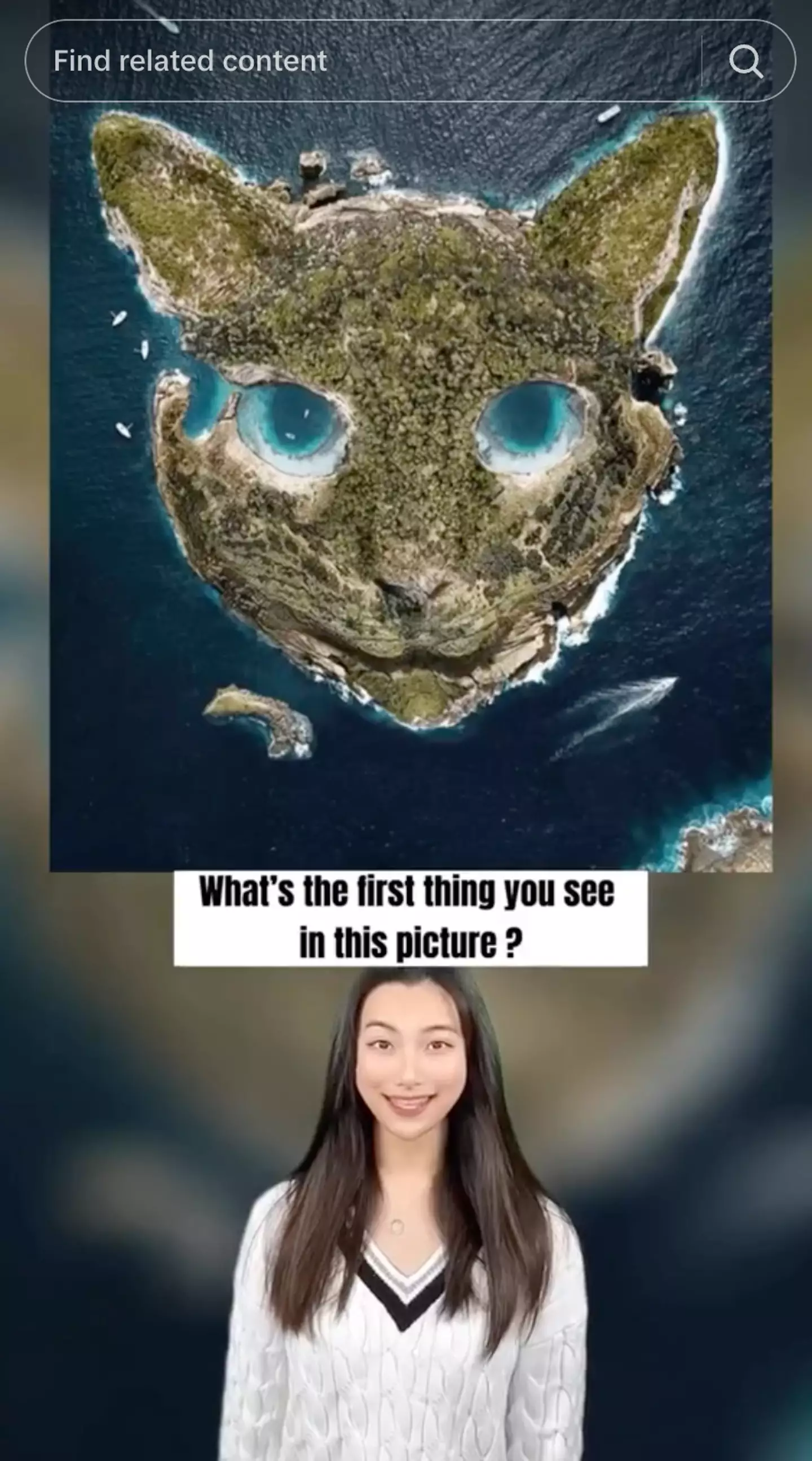 Mia Yilin shared an optical illusion to TikTok that has bamboozled her followers.