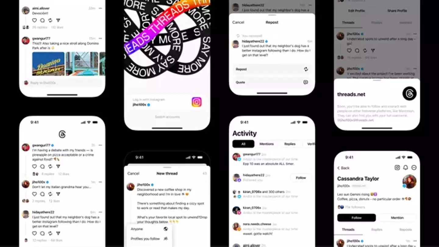 Threads is hoping to be the place you go instead of Twitter.