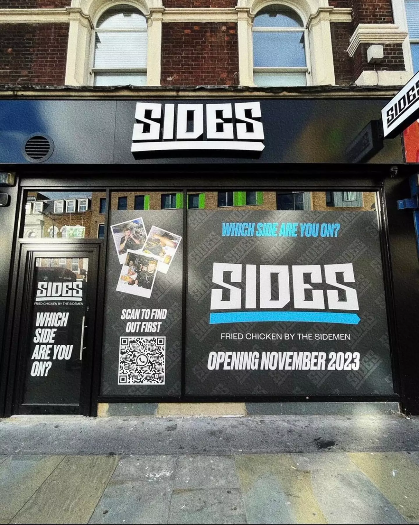 The Sidemen are still due to make an appearance at Sides Dalston.