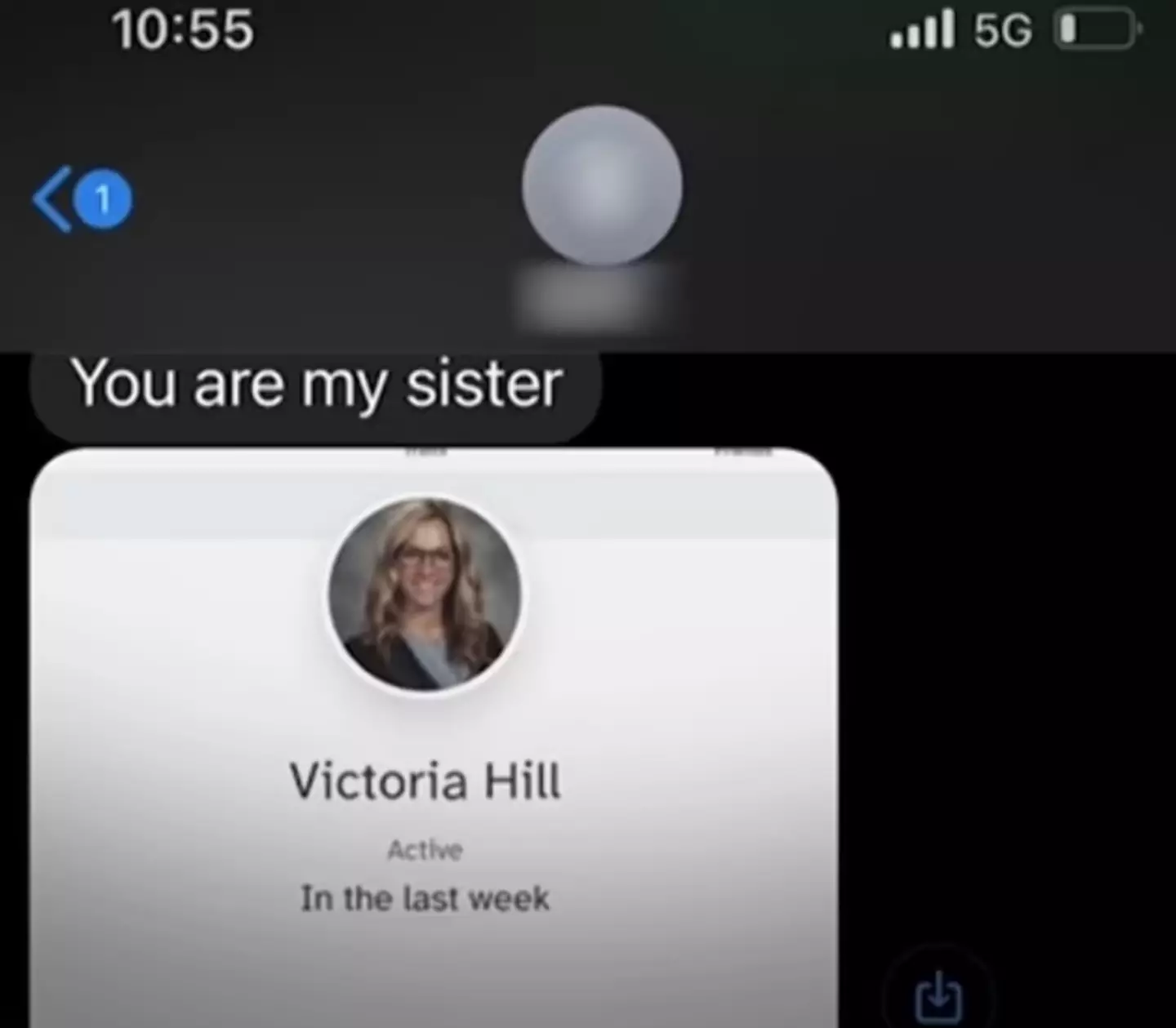 She discovered she was half-siblings with her high school boyfriend after taking a DNA test.