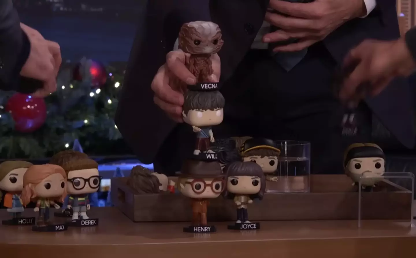 Will was placed between Vecna and Henry by the Duffer Brothers (YouTube/Jimmy Fallon)