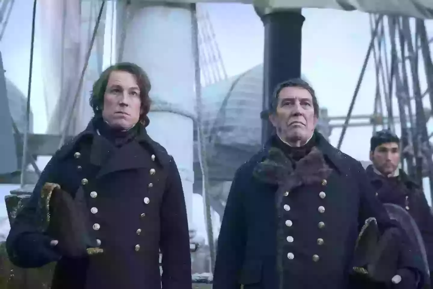The show is a fictionalised account of a true arctic voyage (AMC)